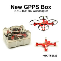 Mini-sized 2.4GHz 4CH New GPPS Box RC Nano Quadcopter