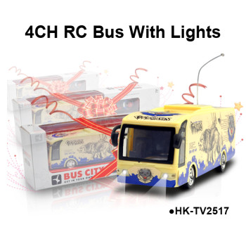 Gift 4 channel RC Bus with Lights