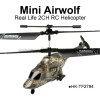 Gift Real life Airwolf 2CH RC Helicopter