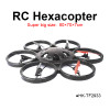 TOYABI 2.4GHz RC largest hexacopter drone big size quadcopter ufo radio control flying toys