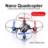 TOYABI 2.4GHz 4CH nano quadcopter mini size protection guard RC Helicopter toys