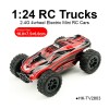 TOYABI Promotional 1:24 2.4G 4wheel remote control truck mini ABS PVC mini cars electric toys for sales