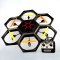 Toyabi wholesale biggest RC hexacopter largest 6-axis blade heliquad 2.4G 4CH 360 rotation quadcopter