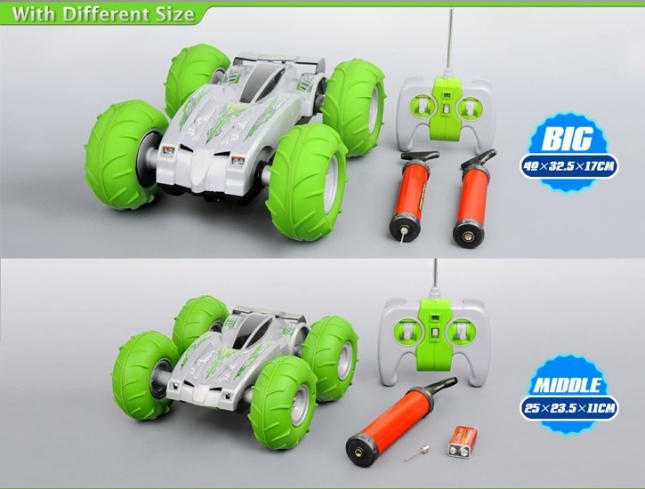 Wholesales 3D overdrive RC Car with big inflated tyres HK-TV2895-8