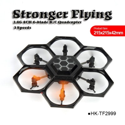Wholesale Stronger flying RC Drone 2.4G 4CH 6-Gryo rc quadcopters 360 eversion