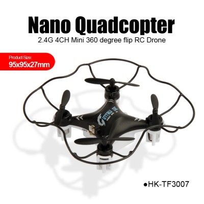 Wholesale nanoquad mini RC drone 4CH 6-gyro 360 degree flips toys