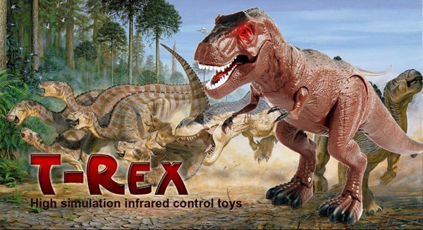 Wholesale tyrannosaurus high simulation infrared control toys HK-5175-7