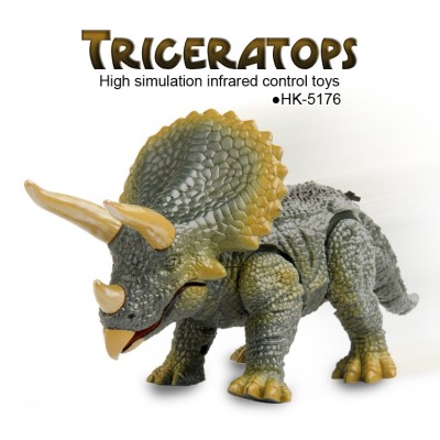 Wholesale triceratops high simulation infrared control animals toys