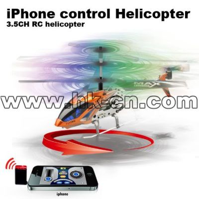 Ipod touch controlled mini rc helicopter