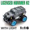 1:16 Scale Licensed Hummer H2 With LED lights and 4 colors (HK-TV8056B)