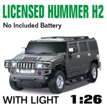 1:26 Scale Licensed Hummer H2 With LED lights and 4 colors (HK-TV8058C)