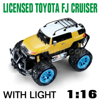 1:16 Scale Licensed TOYOTA FJ CRUISER With LED lights and 4 colors (HK-TV8057B)