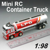 Mini 1:98 Scale RC Container Truck With Four Color Design (HK-TV7008C)