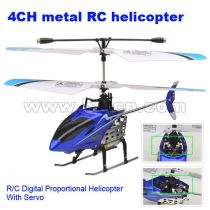4CH metal RC helicopter