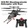 Missile shooting real life rc helicopter