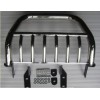 grille guard  (black powder coated)