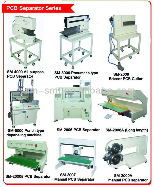 SM-2007 ручной v-cut pcb separator