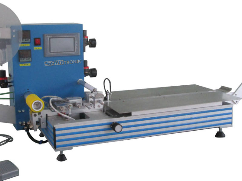SMD taping machine for tape and reel packaging