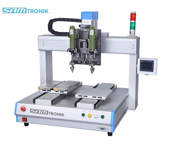 2 Y axis double screwdriver auto screw tightening machine, Automatic