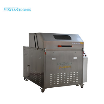 Automatic wave solder pallet cleaning machine , condenser cleaning machine