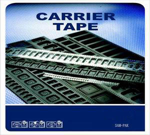 Embossed carrier tape for SMD reel packaging