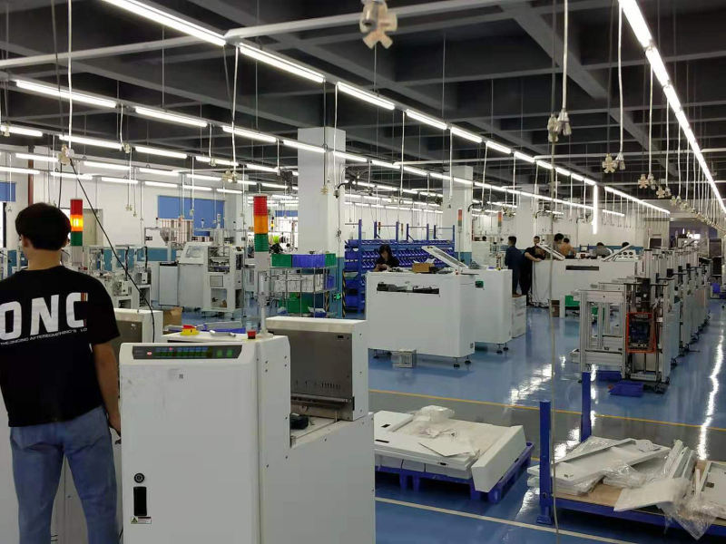 SMT cleaning machine being checked before packing