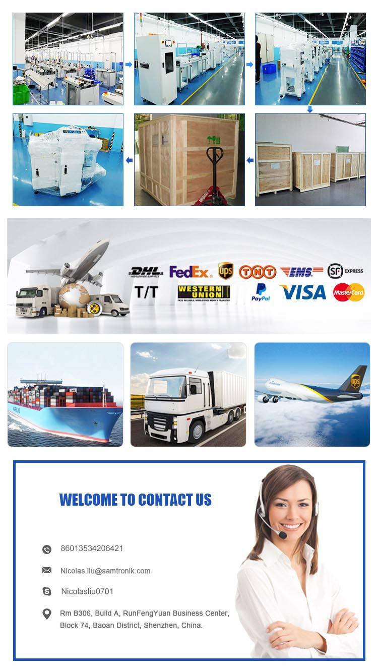 Packed PCB handling equipment prepared for export shipment