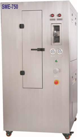 Pneumatic stencil cleaning machine SME-750 with SUS 304 cabinet