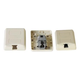 2-wire RJ11 phone jack connector protected with gel