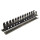 19" Metal Cable Management Rail 12 Slot,Single-Sided,1U&2U with cover