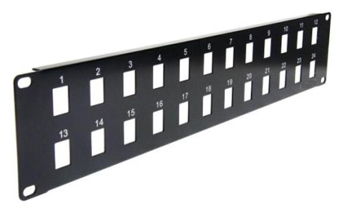 Blank Ethernet Rackmount Patch Panel 12 16 24 48 port