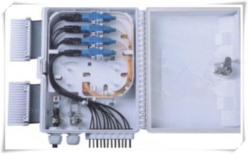 8/12 cores Pole mount/wall mount Outdoor fiber optic termination box