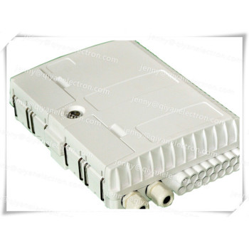 Outdoor 1*16 fiber optic PLC Splitter terminaltion box for wall mount pole mount install