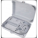 24 Cores Fiber Optic Splice Box Plastic Fiber To Home Splitter Distribution Box for uncut cable