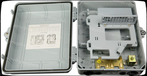 Outdoor 24 fibers plastic housing Fiber optic distribution box