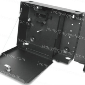 Fiber Wall Mount Distribution Panel Box LOCKABLE 12-24-48 with lock 4 plates