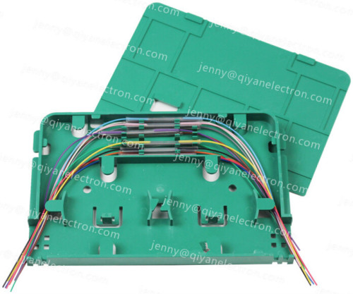 12 cores optical fiber splice tray with single layer Structure