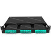 Slide-Out 3 Adapter Metal High Density 1U Modular MTP/MPO Patch Panel
