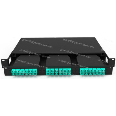 Slide-Out 3 Adapter Metal High Density 1U Modular MTP/MPO Patch Panel