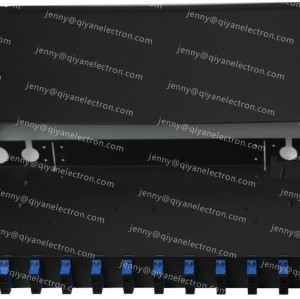 1U Drawer-type Rack Mount Fiber Patch Panel Preloaded FC, SC, ST and LC Connectors
