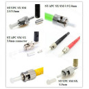 MU/PC/UPC Singlemode/multimode simplex ø0.9/2.0/3.0mm Fiber Optic Connector