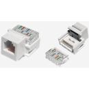 RJ11 telephone keystone jack