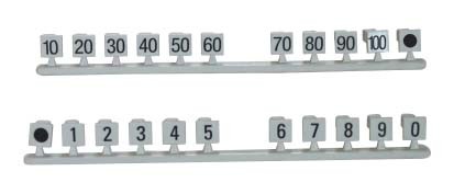 10 pair Number flag for LSA disconnection module                         JA-1312