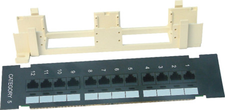 Cat5e 12 ports patch panel             JP-6411
