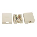8P8C/RJ45 Surface mount box                 JC-2112
