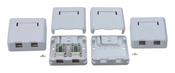 Tablero a la pared RJ45: JC-2103