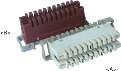 5 пар Плинт LSA JA-1006D