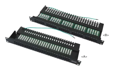 Cat3 50 порту телефонной патч-панели JP-6420