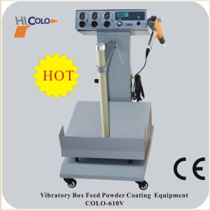 box feed powder coat machine