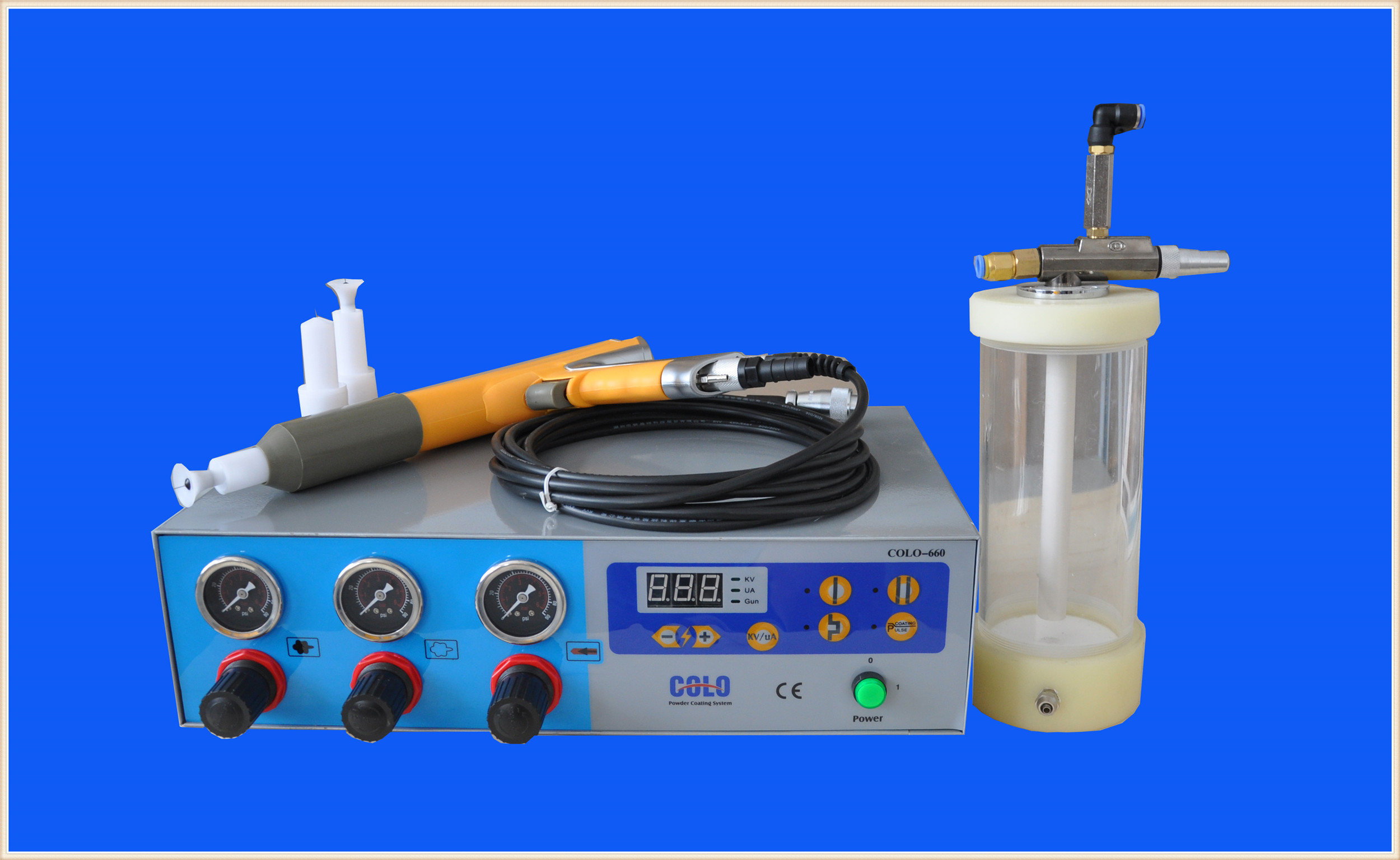 Small Testing Manual Powder Coating Equipment - Buy Powder Coating Gun ...